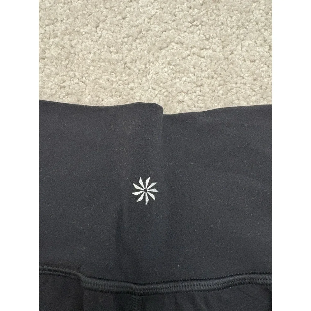 Women's Athleta Salutation Black Joggers Yoga Workout Size XXS - Picture 2 of 5